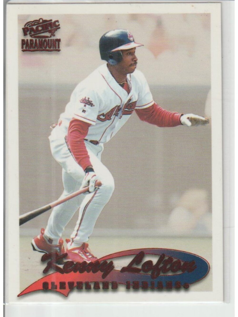 Rare Kenny Lofton 1999 Pacific Paramount Copper Foil Parallel #74